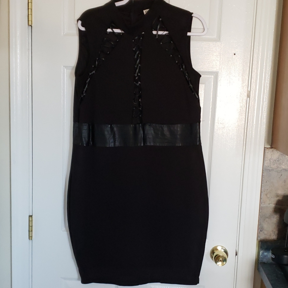 Forever 21 LBD w/lacing